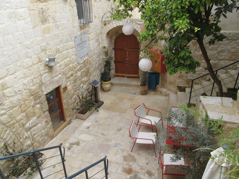 Syriac Hosh was rehabilitated in 2013 for adaptive reuse as a guest house in the heart of the historic center of Bethlehem.