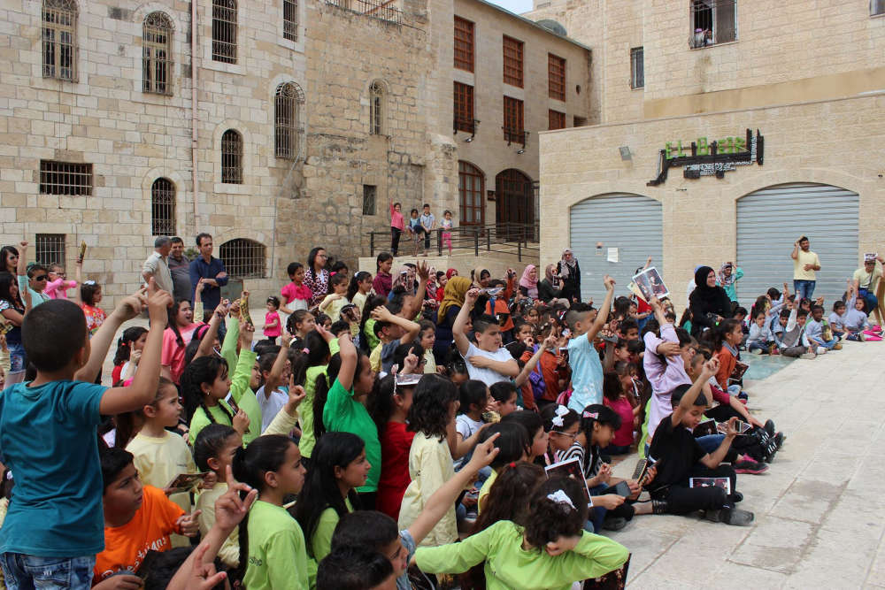 Old Market Square in Beit Sahour, which was revitalized as a public space for the city’s various cultural, social, and tourism activities.