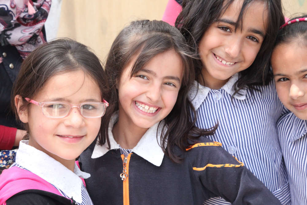 Students from a primary school in Bethlehem. Photo by Sarah El-Attar, ©UNESCO.