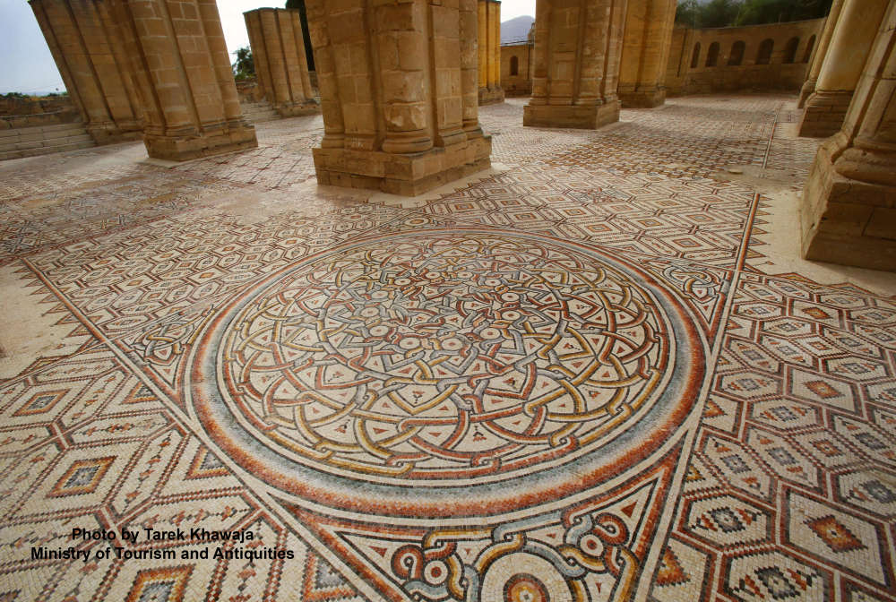 Hisham’s Palace. Photo courtesy of Tarek Khawaja, Ministry of Tourism and Antiquities.