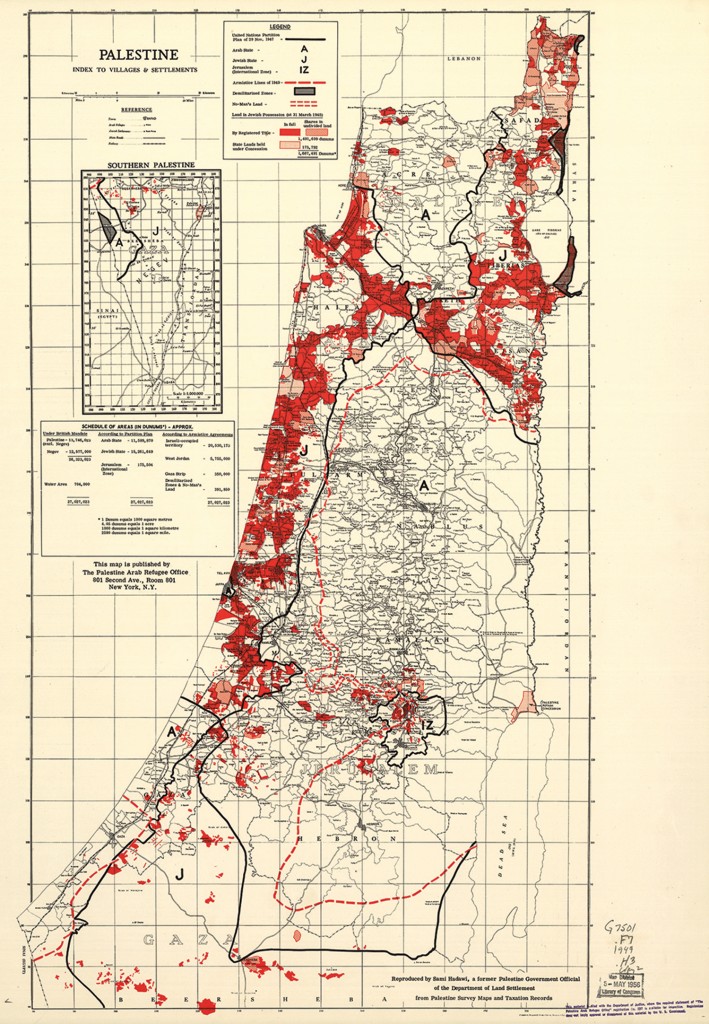 Jewish Land-Ownership in Palestine, 1947 - This Week in Palestine