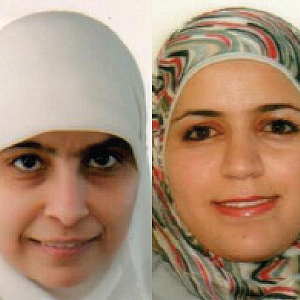 Saffiyah Al-Ali and Kefah Abu Ghoush