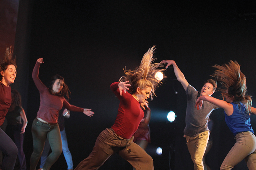 Opening, Ramallah Contemporary Dance Festival.