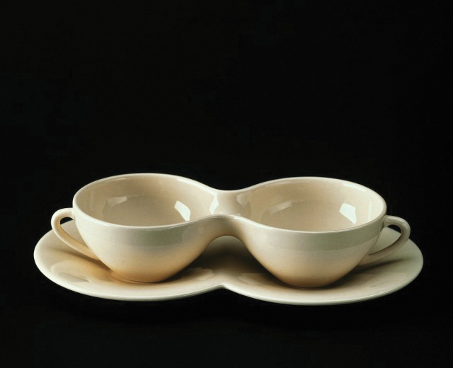 Tea for two by Mona Hatoum 1998.