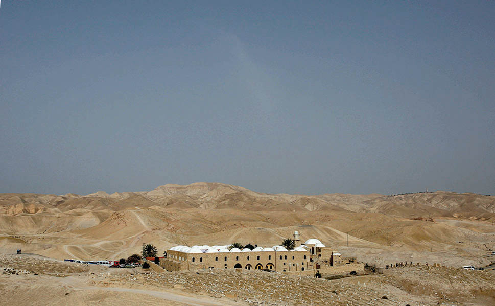 Maqam Nabi Mousa, near Jericho. Photo by Ayman.