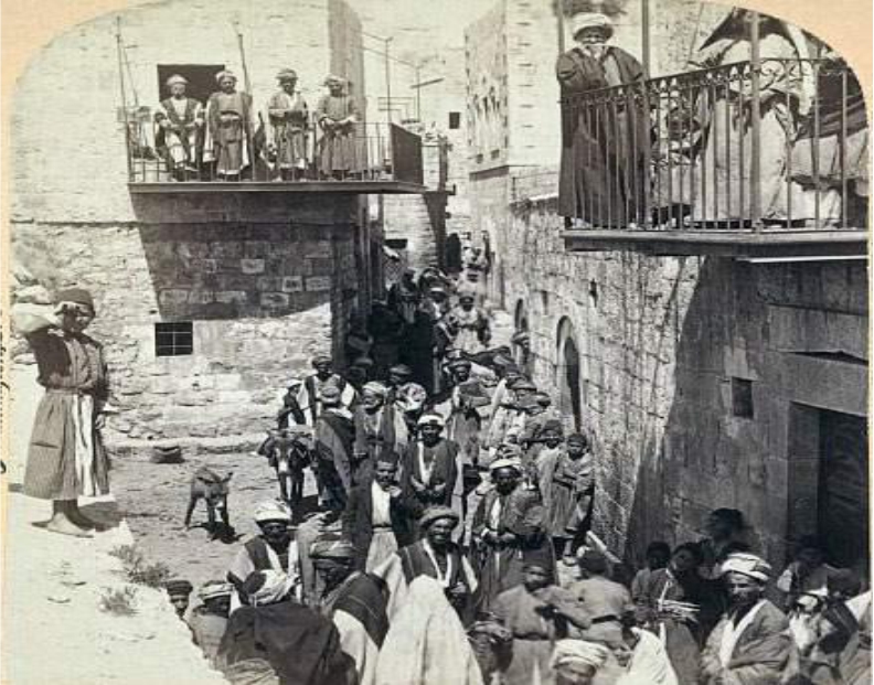 Rameh village in the Upper Galilee, east of Acre, 1900.