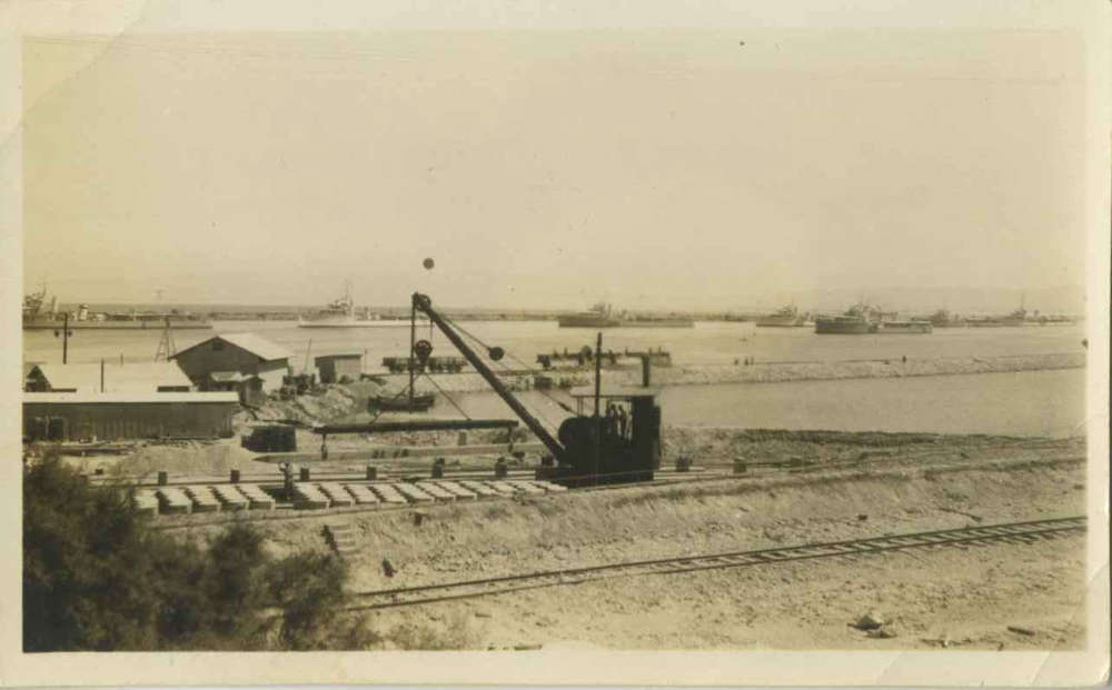 Seaport and Gulf of Haifa, 1929