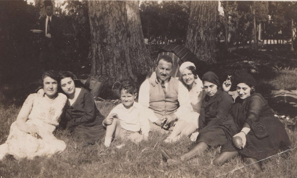 Enjoying the outdoors on a picnic, a photograph by Karimeh Abboud.