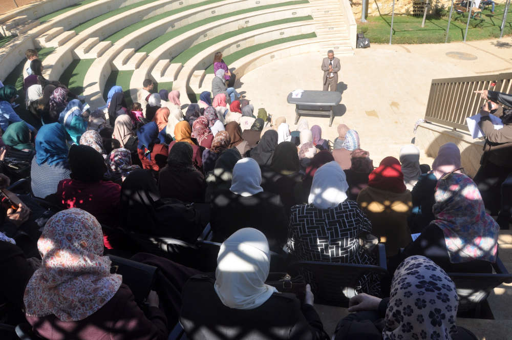 Open day held at Peace Park in Hebron on November 1, 2017.